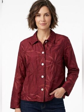 French Laundry Stylish silk Women's top size large